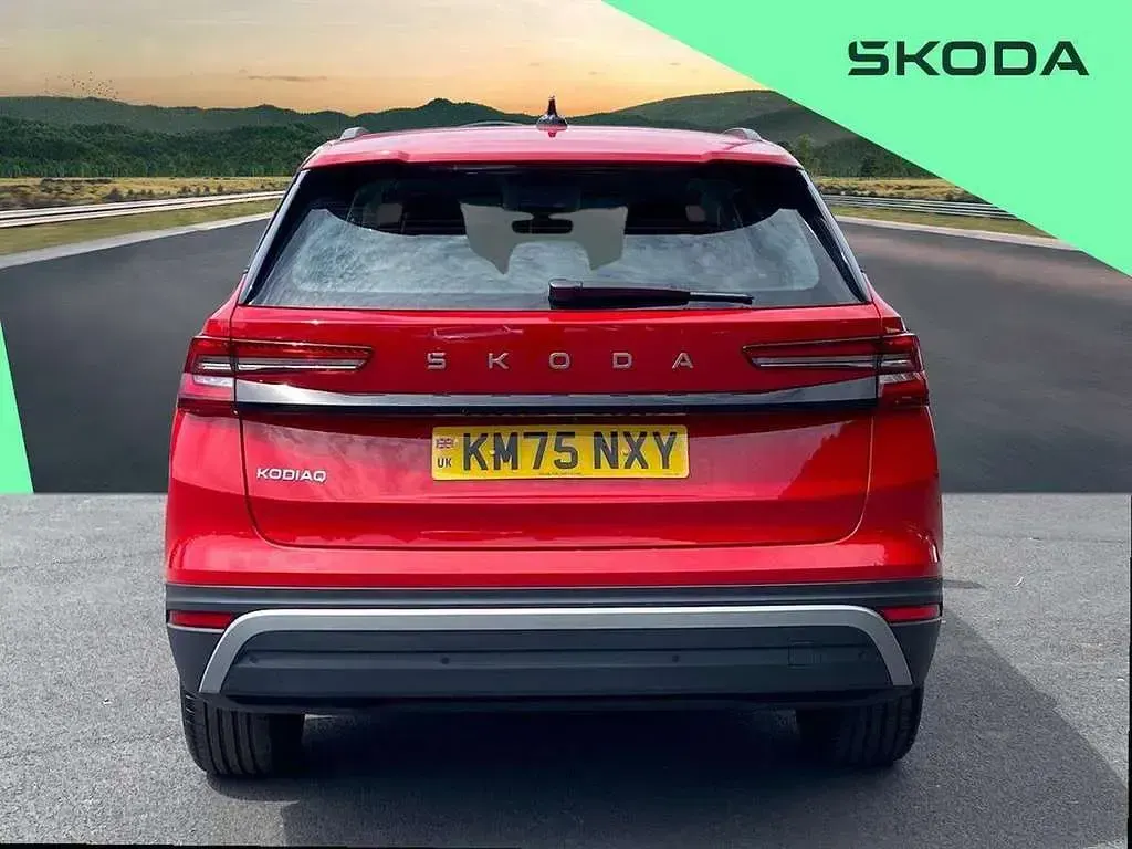 Used Skoda Kodiaq SE 150 HP (110 kW) 2025 Red SUV