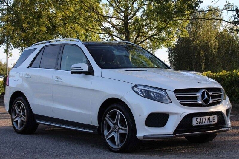 White Used 2017 Mercedes GLE250 AMG Line Premium SUV | £17,990 (Fair price) - Image 1/4