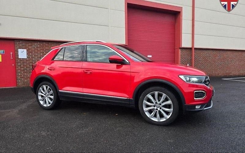 Used VW T-Roc SEL 150 HP (110 kW) 2018 Red SUV