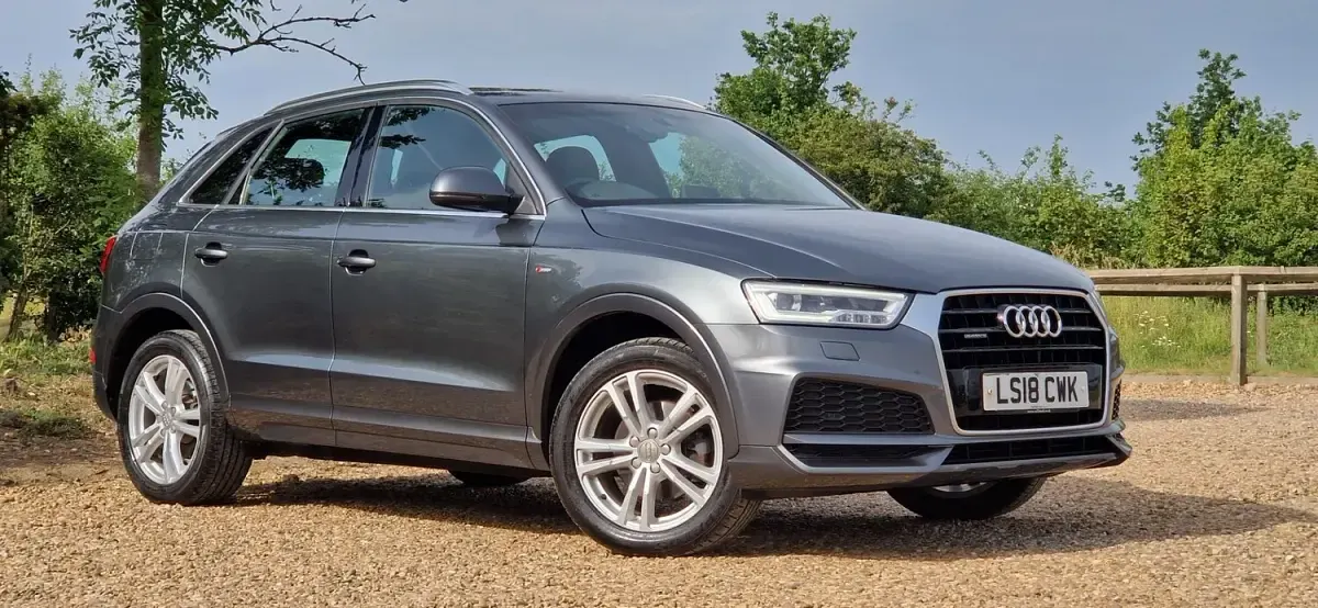 Used Audi Q3 S-Line 150 HP (110 kW) 2018 Grey SUV