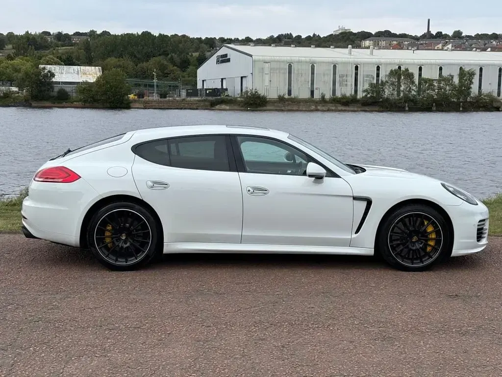 Used Porsche Panamera Turbo S 2015 White Hatchback