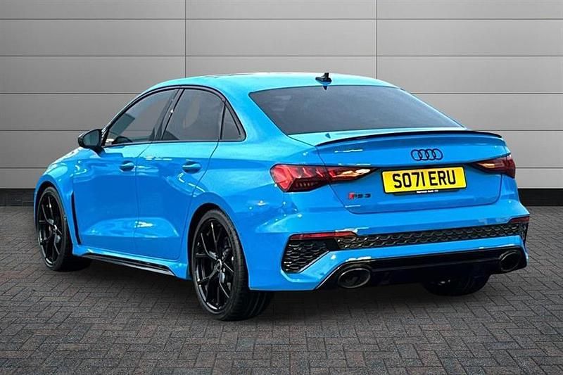 Used Audi RS3 Comfort 400 HP (294 kW) 2022 Turbo blue Sedan