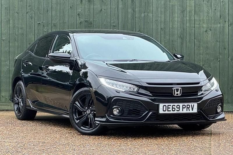 Used Honda Civic Sport Plus 182 HP (133 kW) 2019 Black Hatchback