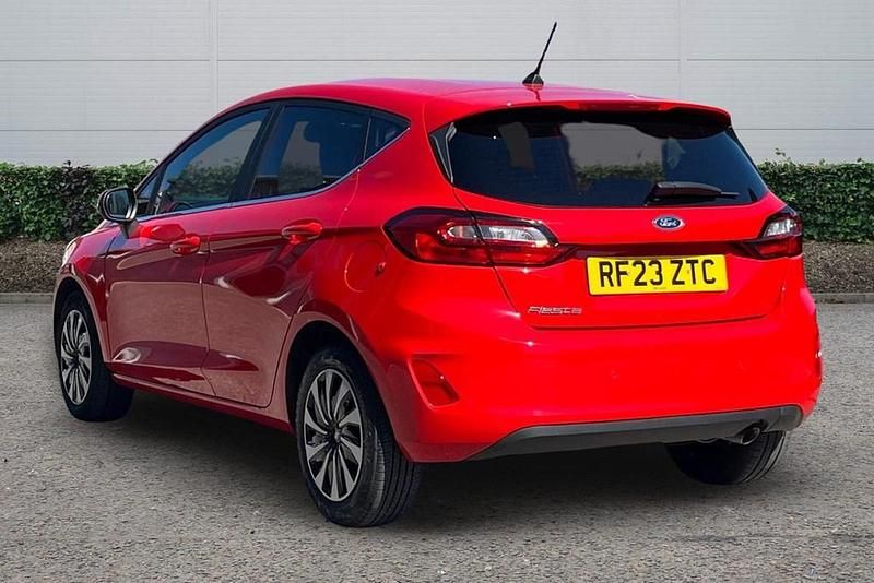 Used Ford Fiesta Titanium 2023 Red Hatchback
