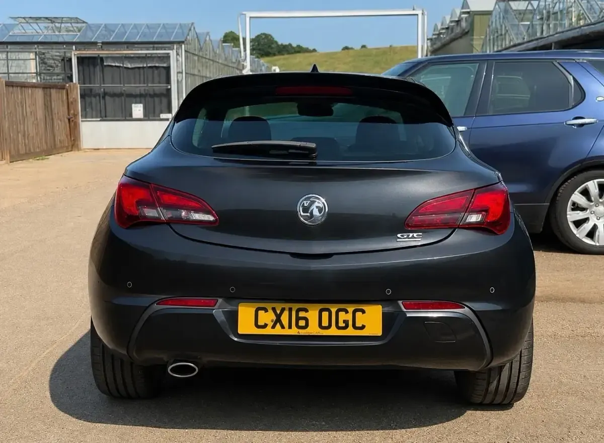 Used Vauxhall Astra GTC Edition 2016 Black Hatchback