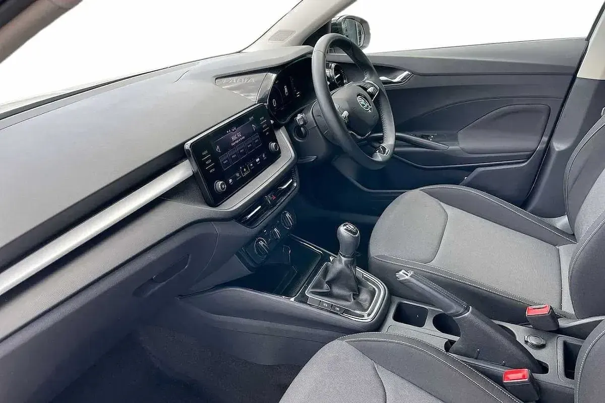 Used Skoda 110 R Colour Edition 81 HP (59 kW) 2023 Candy white body / black magic pearl effect roof Hatchback