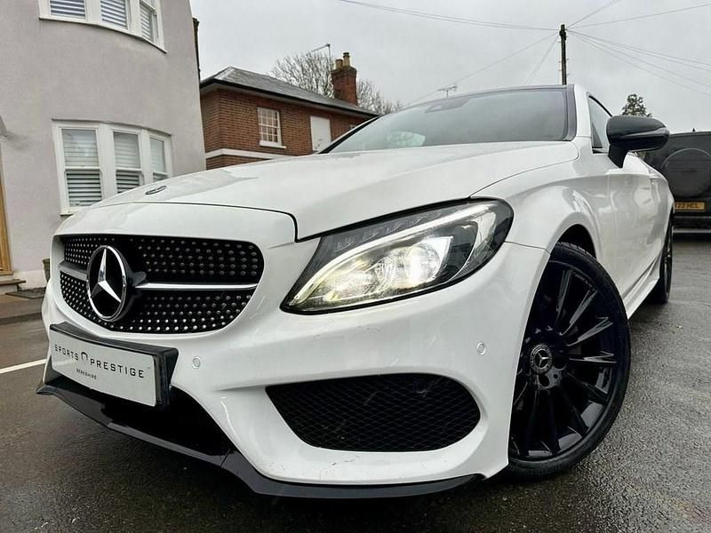 Used Mercedes C200 AMG Line Premium Plus 184 HP (135 kW) 2017 White Coupe
