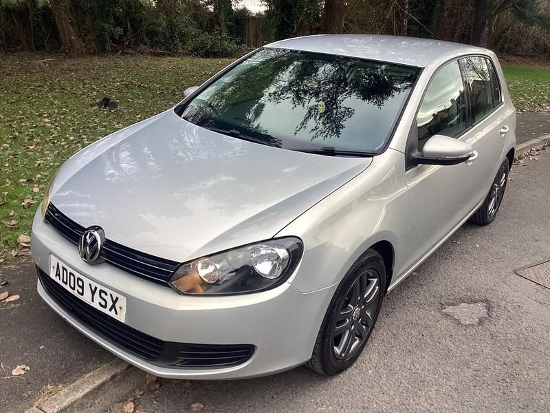 Silver Used 2009 VW Golf VI SE Hatchback | £3,790 (Fair price) - Image 1/4