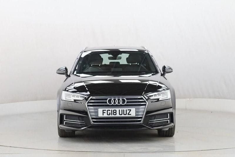 Used Audi A4 S-Line 190 HP (139 kW) 2018 Black Estate