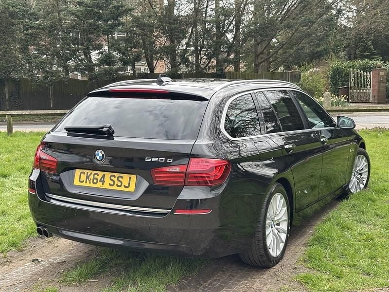 Used BMW 520 Luxury Line 2014 Black Estate