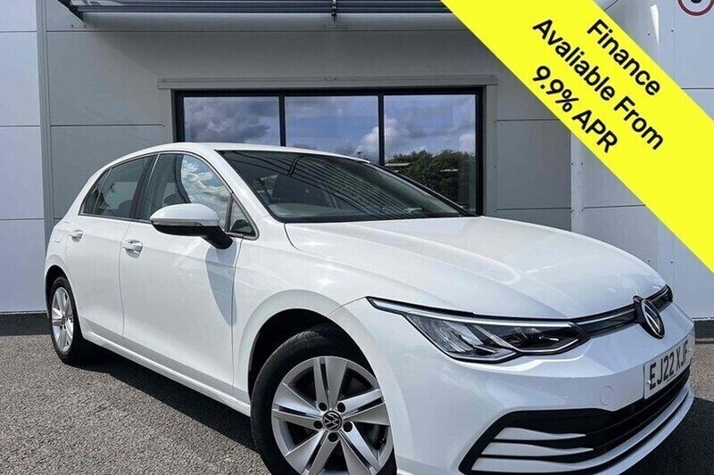 White Used 2022 VW Golf VIII Life Hatchback | £13,995 (Good price) - Image 1/1