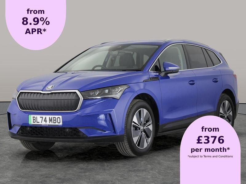 Blue Used 2025 Skoda Enyaq iV SUV | £26,803 - Image 1/4