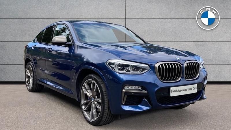Used BMW X4 M Sport 360 HP (264 kW) 2020 Blue SUV