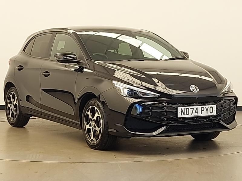 Black Used 2024 MG MG3 Trophy Hatchback | £17,298 (Fair price) - Image 1/4