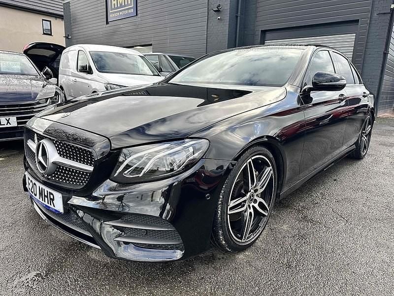 Black Used 2017 Mercedes E220 AMG line Sedan | £12,750 (Super price) - Image 1/4
