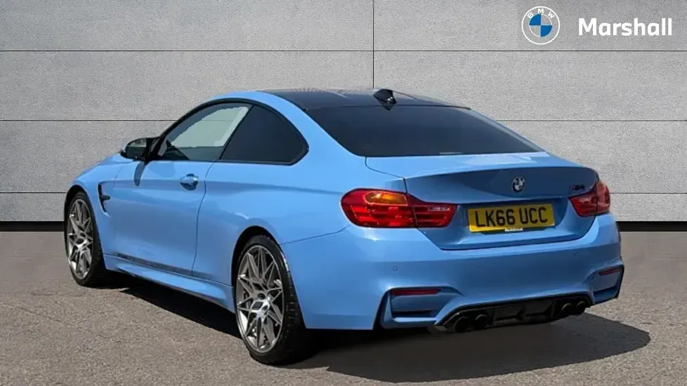 Used BMW M4 Competition Edition 450 HP (330 kW) 2016 Yas marina blue metallic Coupe