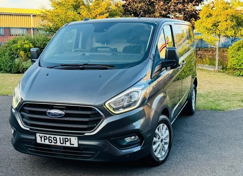 Grey Used 2019 Ford Transit Custom Limited Van | £9,950 (Fair price) - Image 1/4