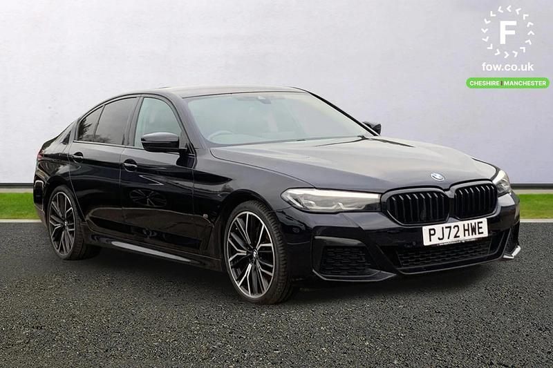 Used BMW 520 M Sport 2022 Black Sedan