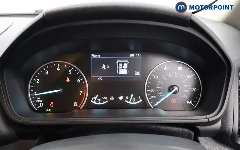 Used Ford Ecosport ST-Line 125 HP (91 kW) 2021 Blue SUV