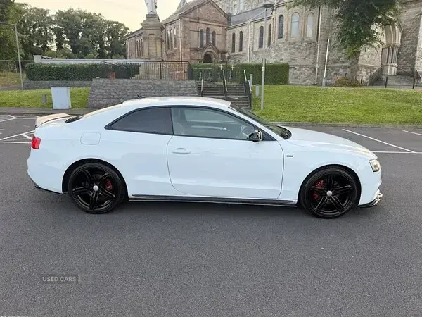 Used Audi A5 S-Line 245 HP (180 kW) 2014 White Coupe