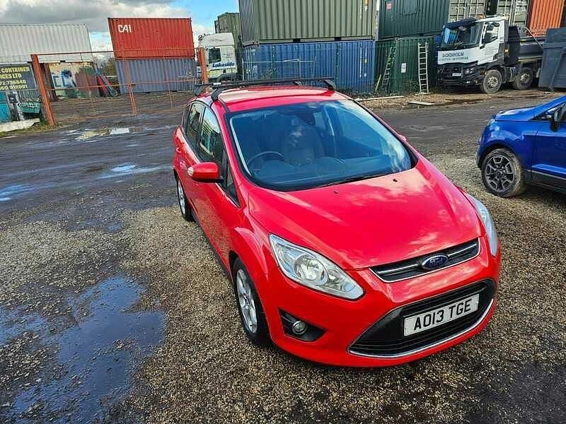Used Ford C-MAX Zetec 2013 Red MPV