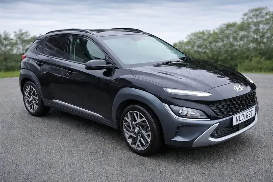 Second-hand Hyundai Kona Premium 141 CP (103 kW) 2021 Negru SUV