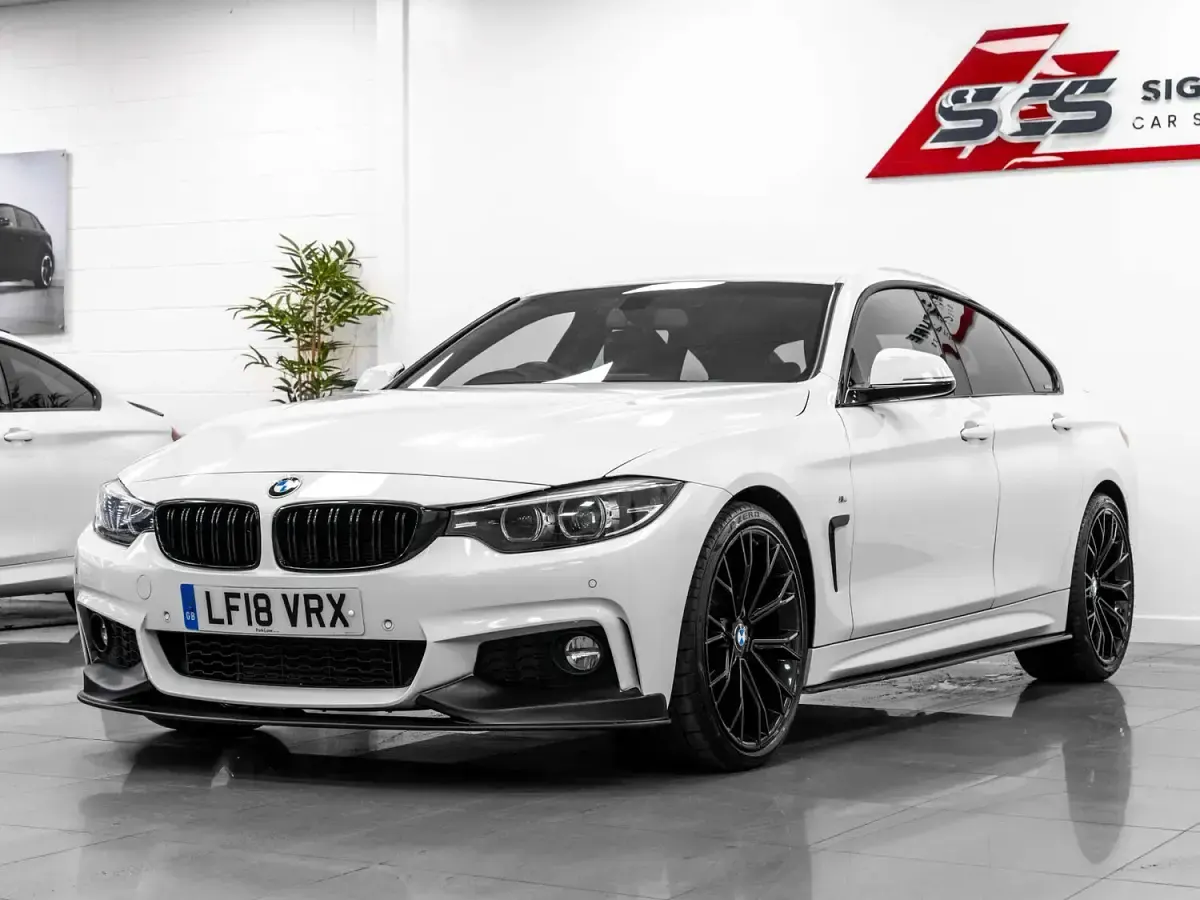 Used BMW 420 M Sport 190 HP (139 kW) 2018 White Coupe