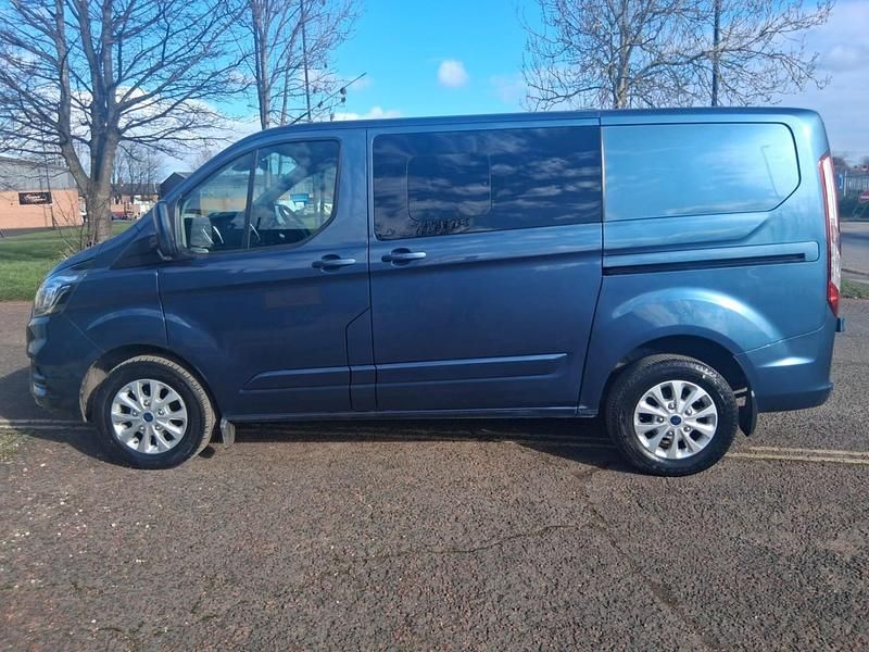 Used Ford Transit Custom Limited 130 HP (95 kW) 2022 Blue Van