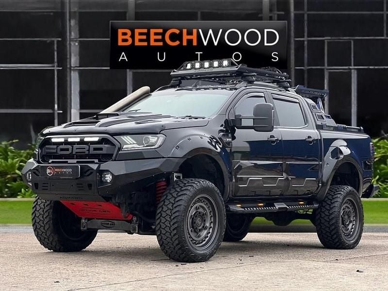 Used Ford Ranger Wildtrack 200 HP (147 kW) 2018 Black Pickup