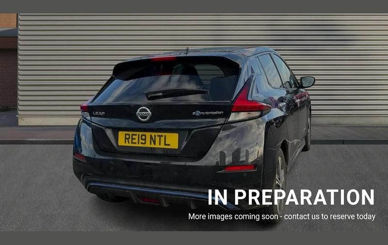 Used Nissan Leaf N-Connecta 110 kW (150 HP) 2019 Black Hatchback