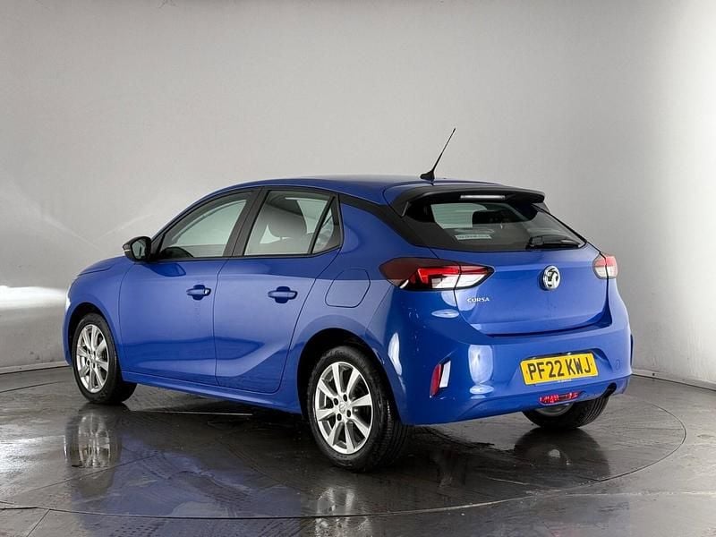 Used Vauxhall Corsa Edition 75 HP (55 kW) 2022 Blue Hatchback