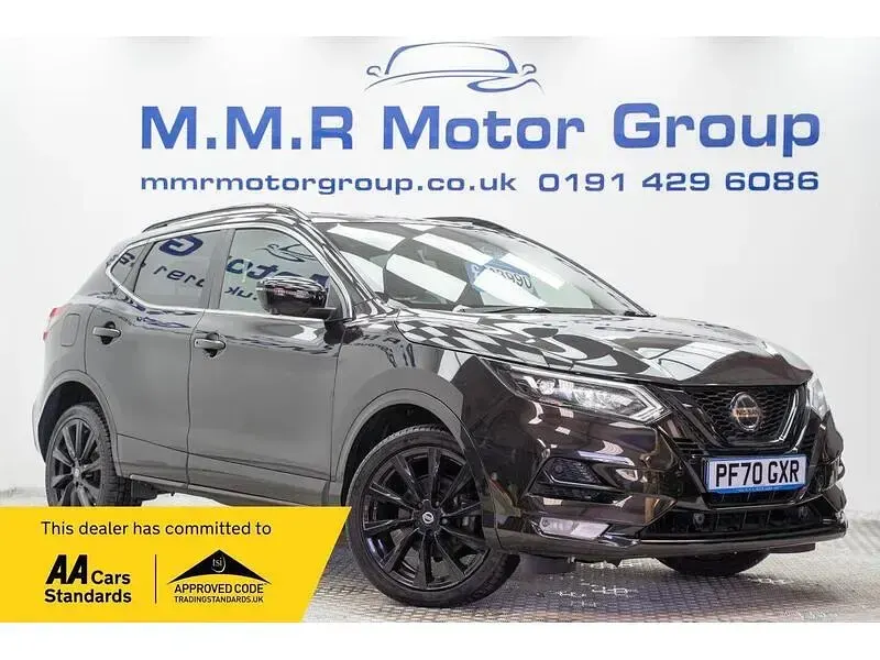 Used Nissan Qashqai N-TEC 158 HP (116 kW) 2021 Black SUV