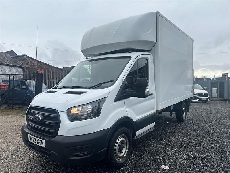 Used Ford Transit 130 HP (95 kW) 2022 White Cabriolet