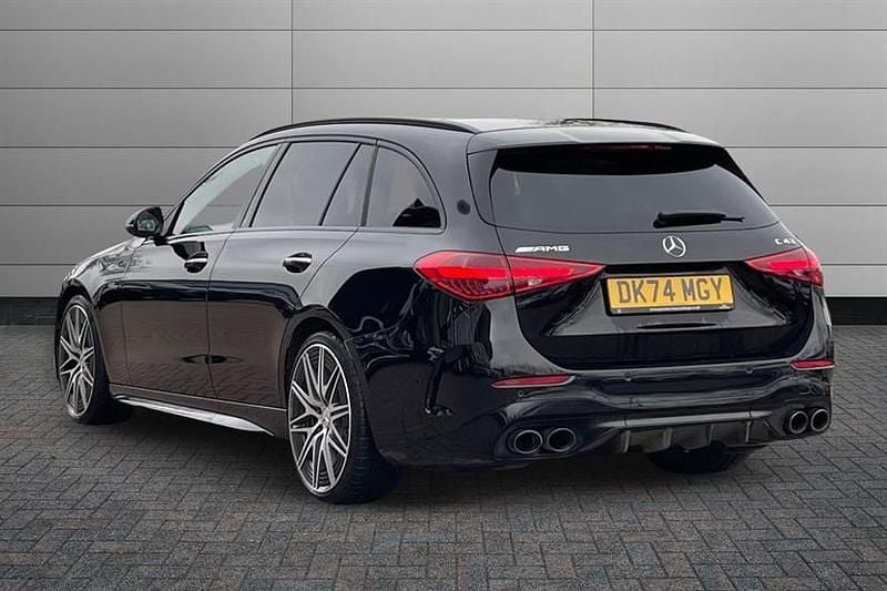 Used Mercedes C43 AMG Premium Plus 421 HP (309 kW) 2024 Obsidian black Estate