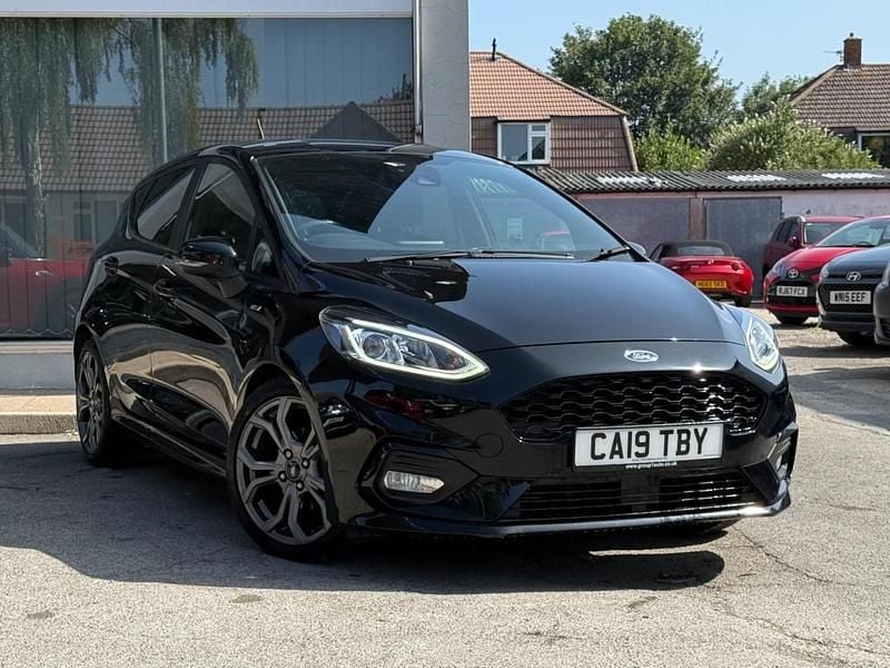 Black Used 2019 Ford Fiesta ST-Line Hatchback | £10,195 (Fair price) - Image 1/4