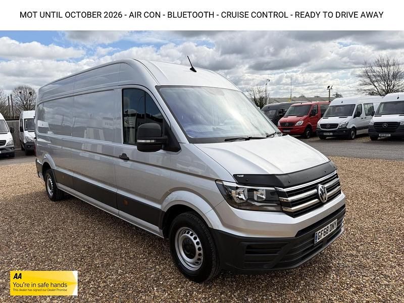 Used VW Crafter Trendline 140 HP (102 kW) 2018 Silver Van
