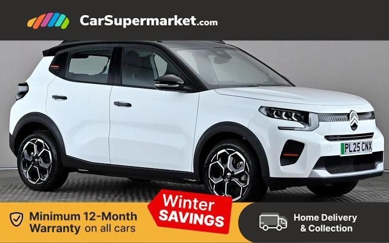 White Used 2025 Citroën e-C3 Hatchback | £15,697 (Super price) - Image 1/3