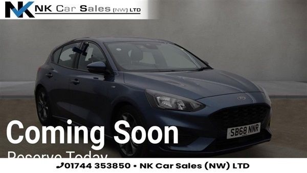 Blue Used 2019 Ford Focus ST-Line Hatchback | £8,400 (Fair price) - Image 1/1