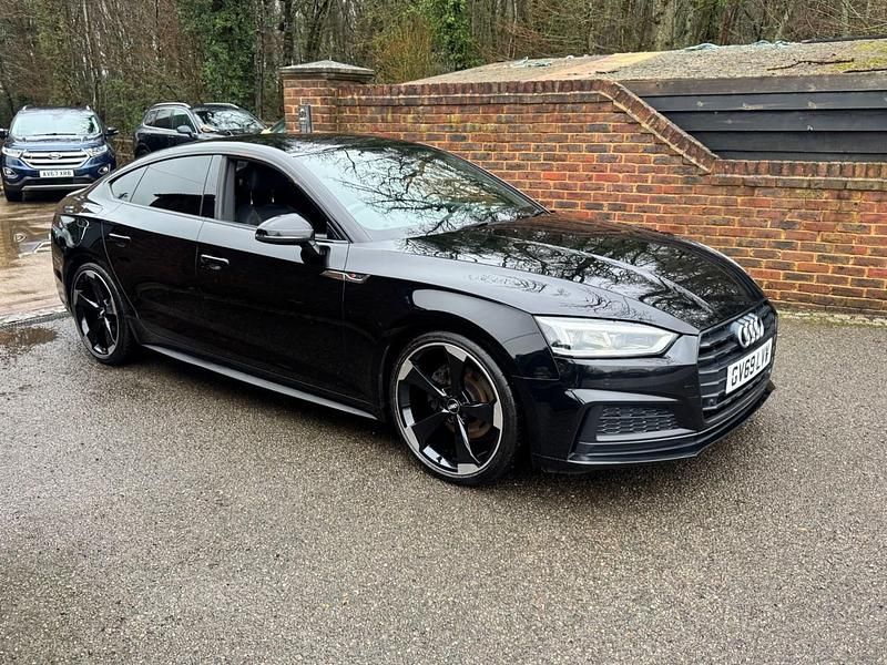 Used Audi A5 Black Edition 2020 Black Hatchback