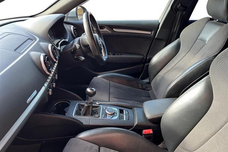 Used Audi A3 S-Line 150 HP (110 kW) 2017 Silver Hatchback