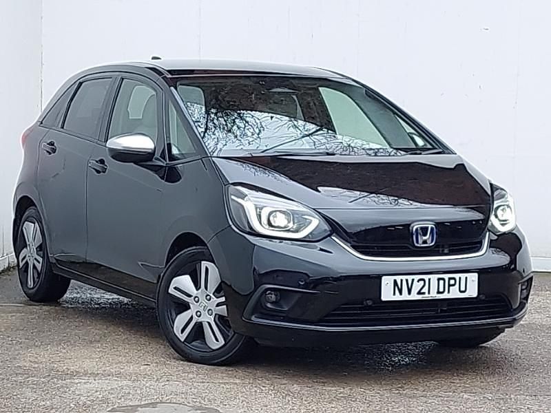 Used Honda Jazz Hybrid 109 HP (80 kW) 2021 Black Hatchback