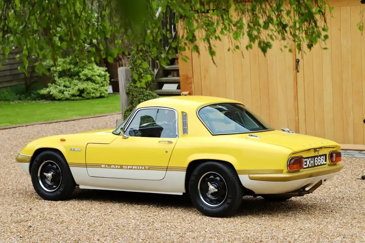 Used Lotus Elan 1972 Yellow/white Coupe