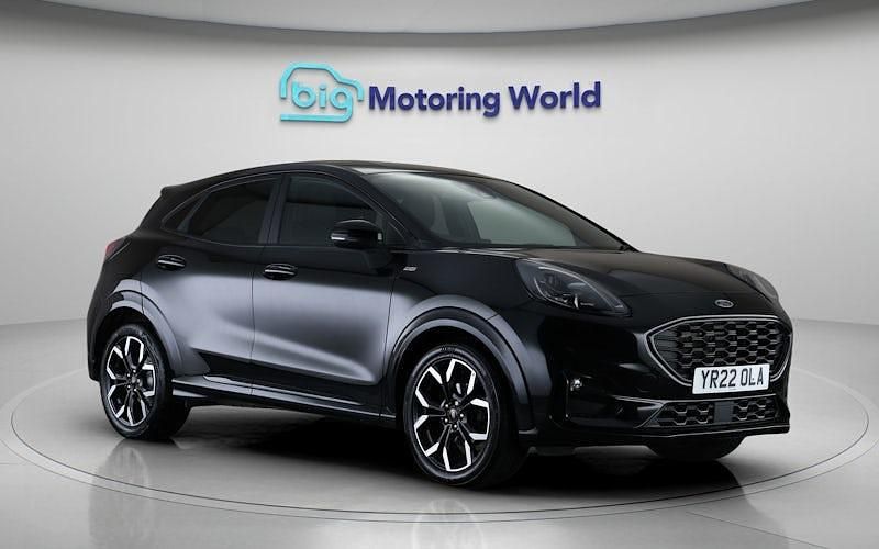 Used Ford Puma ST-Line X 155 HP (114 kW) 2022 Black SUV
