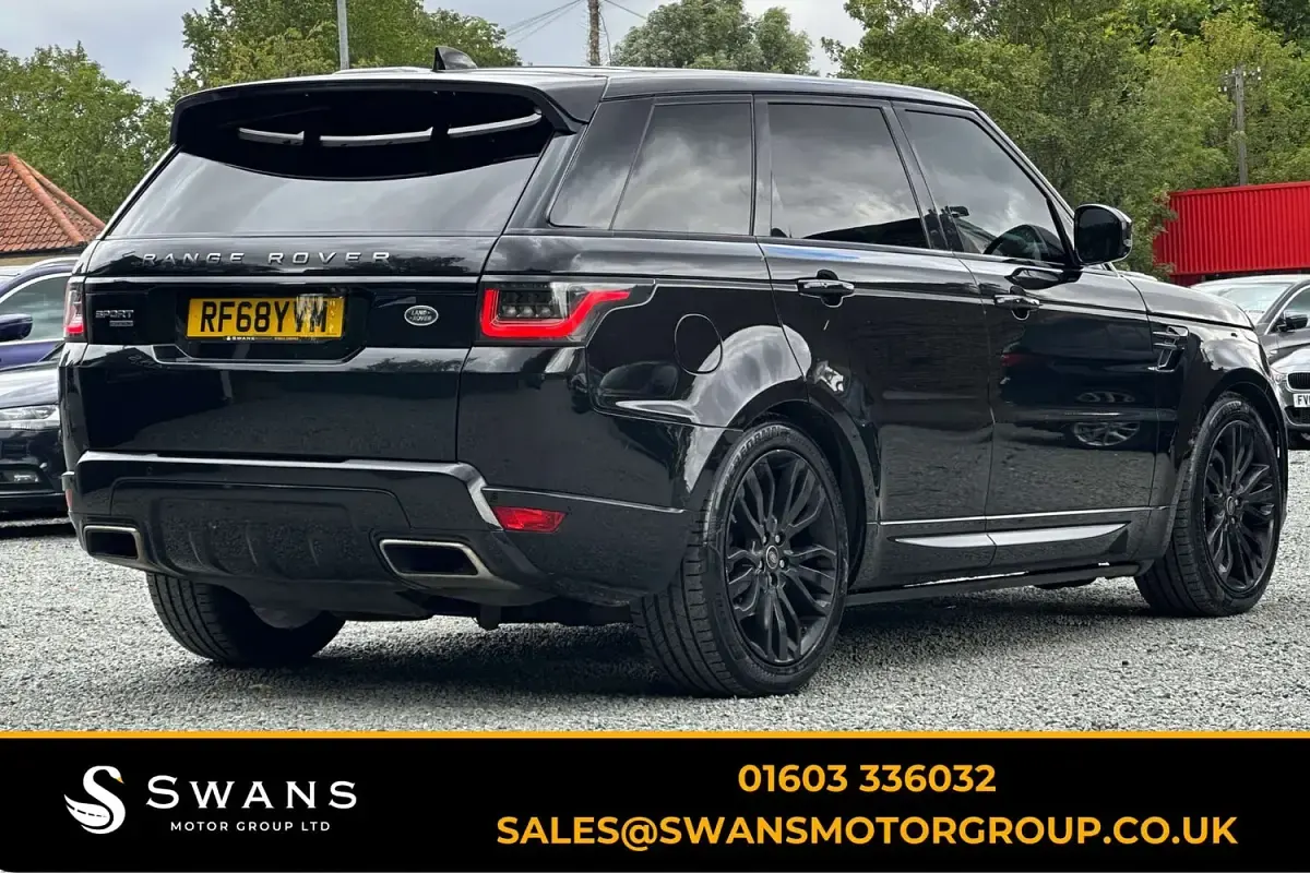 Used Land Rover Range Rover Sport HSE Dynamic 306 HP (225 kW) 2018 Black SUV