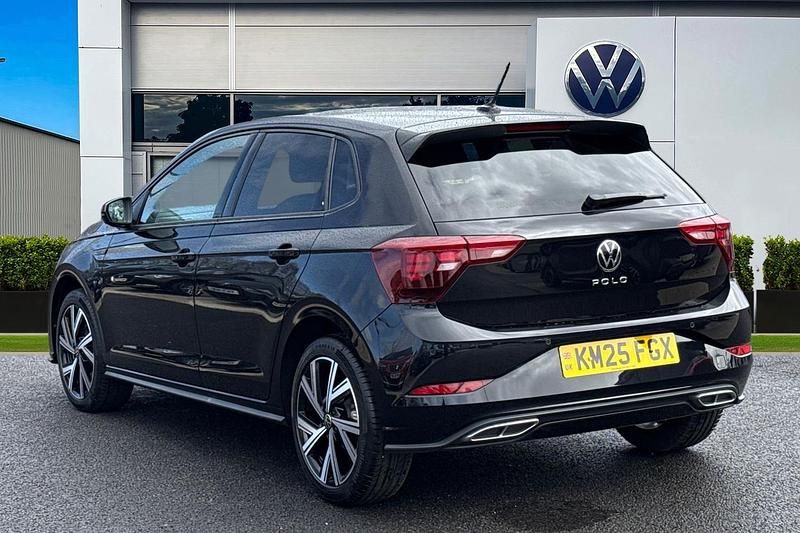 Used VW Polo R-line 115 HP (84 kW) 2025 Black Hatchback