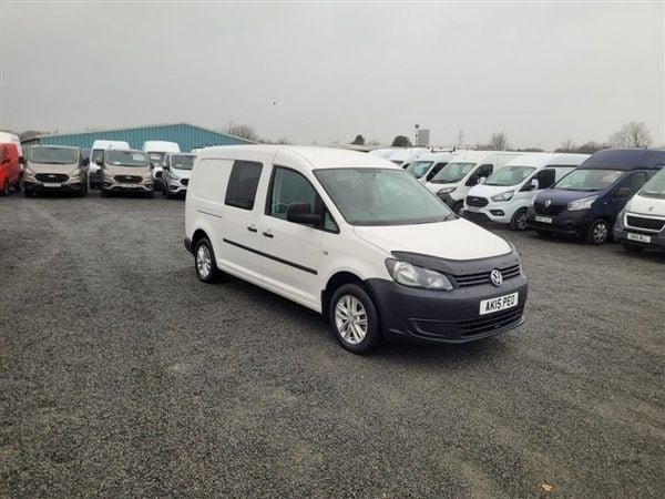 White Used 2015 VW Caddy Maxi MPV | £8,950 (Fair price) - Image 1/1