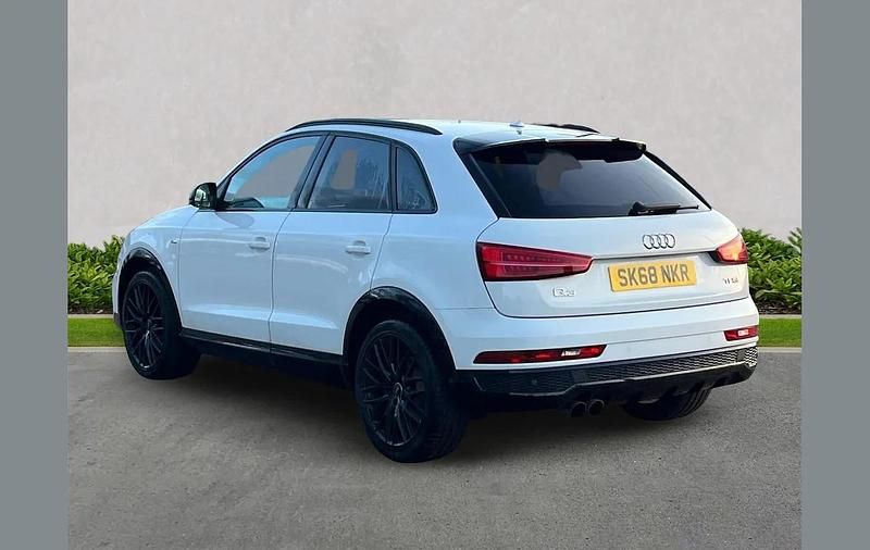 Used Audi Q3 Black Edition 150 HP (110 kW) 2018 White SUV