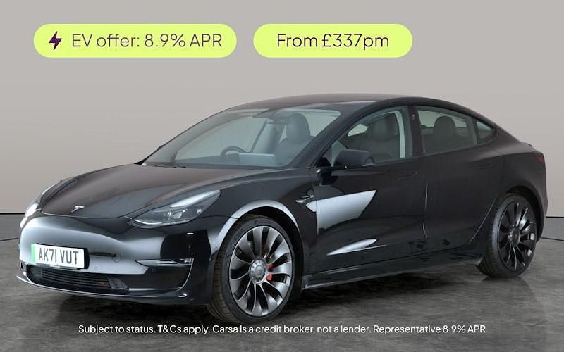 Used 2023 Tesla Model 3 Performance Sedan | £19,019 (Fair price) - Image 1/3
