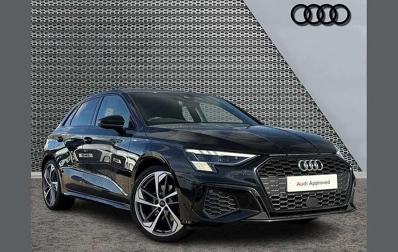 Used Audi A3 Comfort 147 HP (108 kW) 2023 Black Sedan