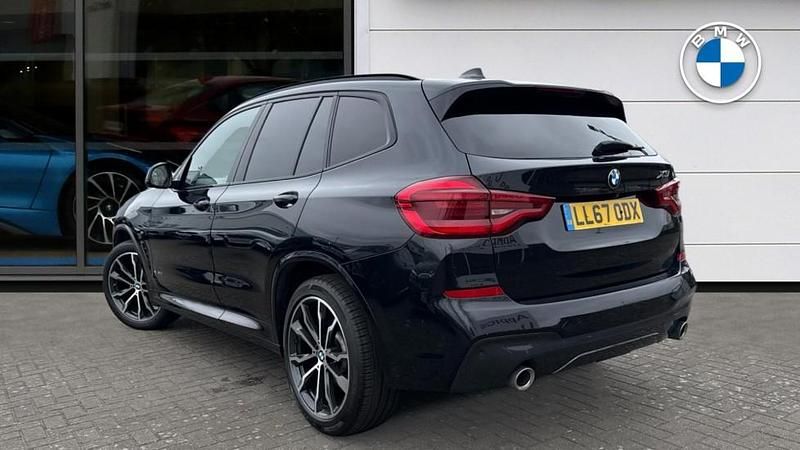 Used BMW X3 M Sport 187 HP (137 kW) 2017 Black SUV